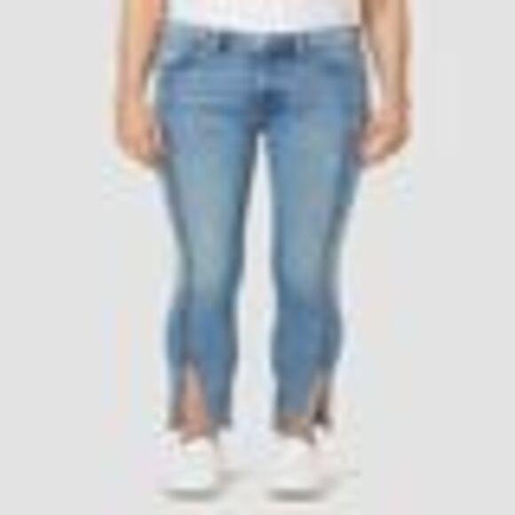 Hudson Jeans Barbara High Waist Cropped Jeans In The Key 27 - Picture 3 of 3